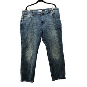 Warp+Weft Amsterdam Slim Fit Jeans Mens 40x30 Blue‎
